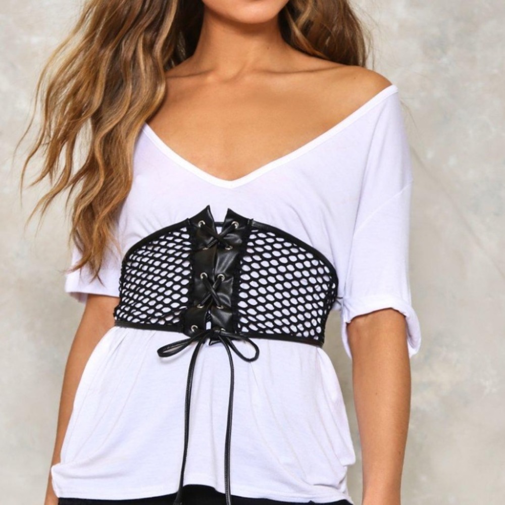 Nasty Gal Fish Net Belt
